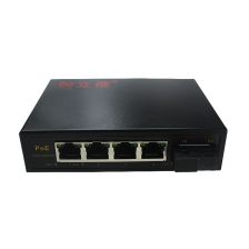 光为8口光纤收发器 集成POE功能的高效网络传输解决方案